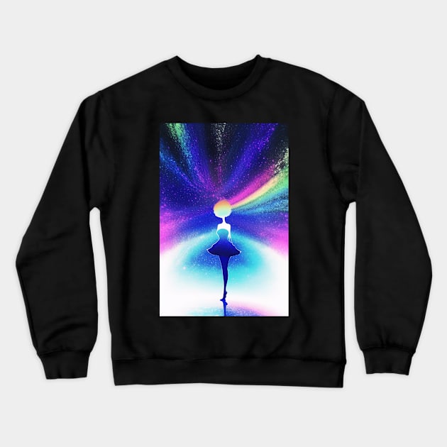 The Edge of Sanity Crewneck Sweatshirt by Crooked Crow